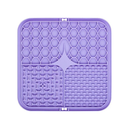 Dog Lick Mat for Slow Feeding, Training and Bath Time Distraction