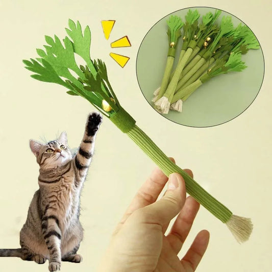 Cat Chew Toy with Silver Vine for Interactive Play and Dental Care