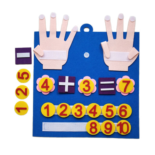 Montessori Math Toy for Toddlers Counting and Number Learning