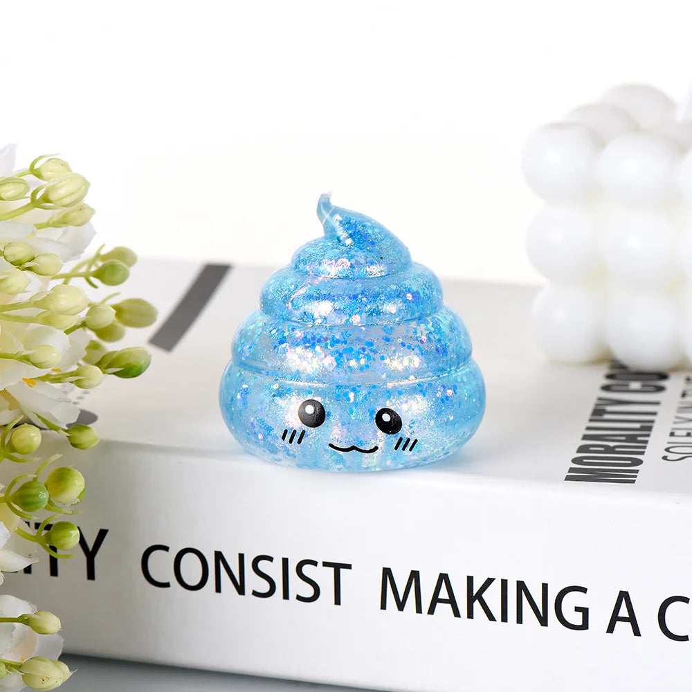 Poo Stress Ball – Squishy Fidget Stress Relief Toy for Adults