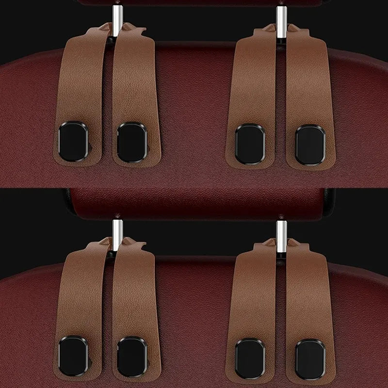 Car Headrest Hook – Universal Seatback Bag Holder