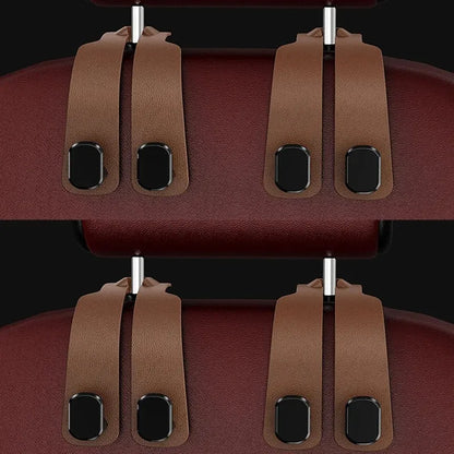 Car Headrest Hook – Universal Seatback Bag Holder