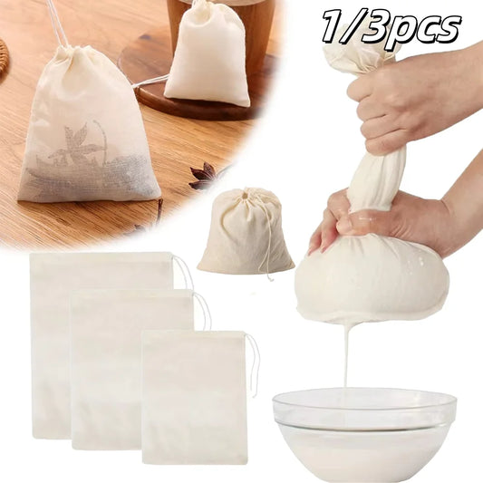 Reusable Food Filter Bag for Herbs, Spices, Soup and Tea