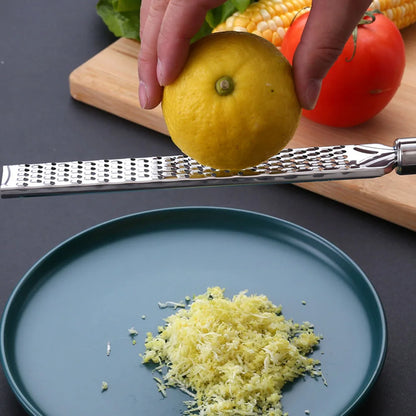 Stainless Steel Grater for Cheese, Citrus, Ginger and Garlic