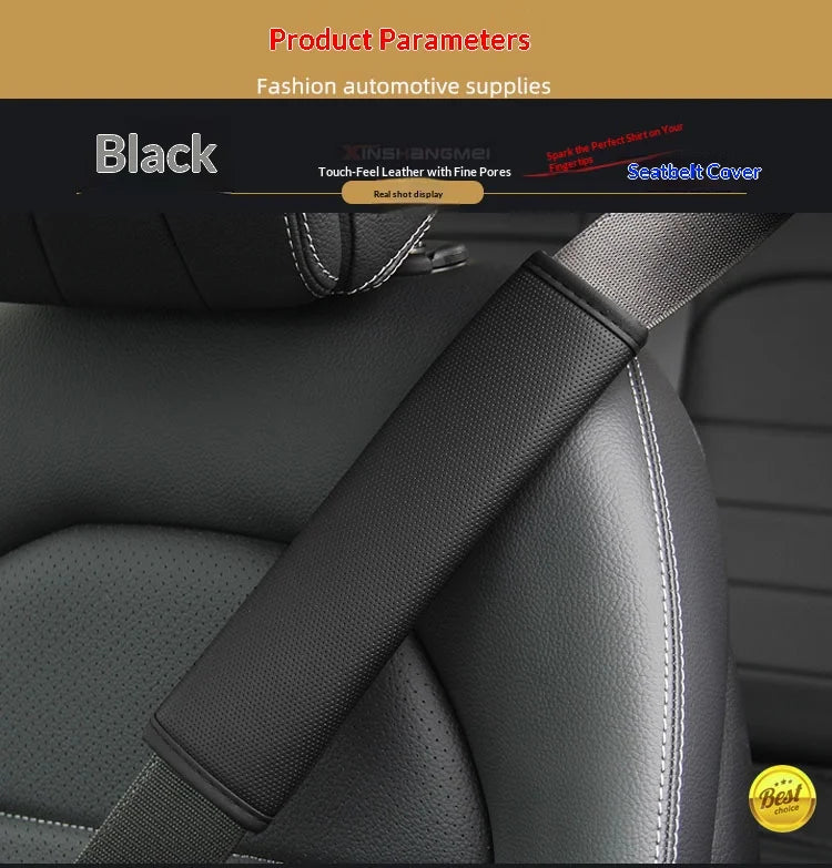 Seat Belt Shoulder Pad – PU Car Seat Belt Cover