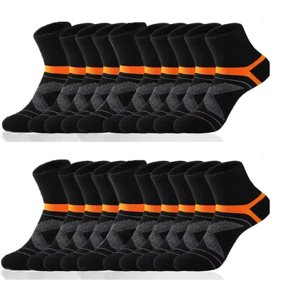 Men’s Sports Socks – 3 Pairs Hiking Running Basketball Socks