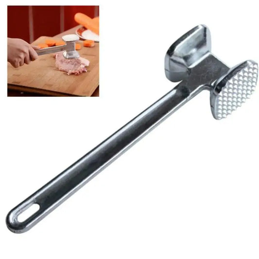 Meat Tenderizer Hammer Zinc Alloy Mallet for Steak Chicken and Pork