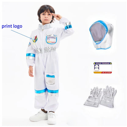 Astronaut Costume – Kids Space Jumpsuit for Halloween & Parties