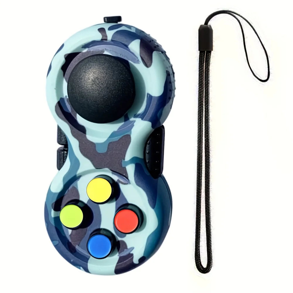 Fidget Pad – 8-in-1 Handheld Sensory Fidget Toy