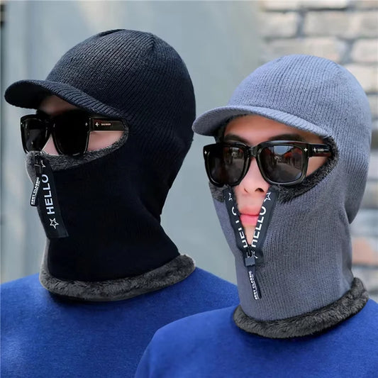 Winter Earflap Hat – Warm Knitted Hat for Men & Women