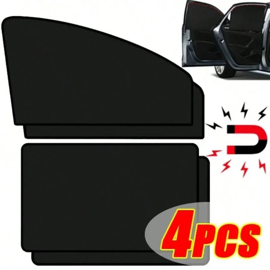Magnetic Car Window Shades for Privacy, UV Protection & Camping
