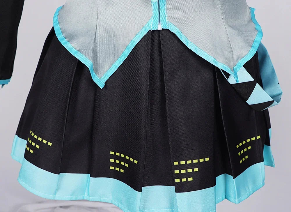 Anime Karakter Prestaties Kleding Hatsune  Anime Kleding Cosplay Kleding Rok Hetzelfde Pak Pruik Accessoires Halloween