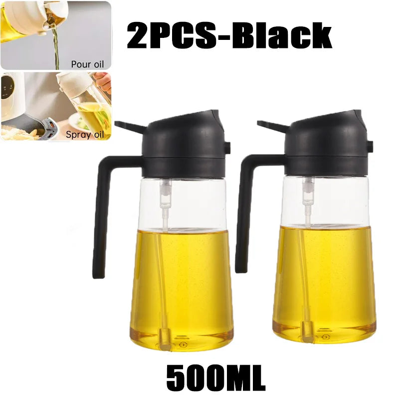Oil Spray Bottle for Cooking, BBQ, Baking and Roasting