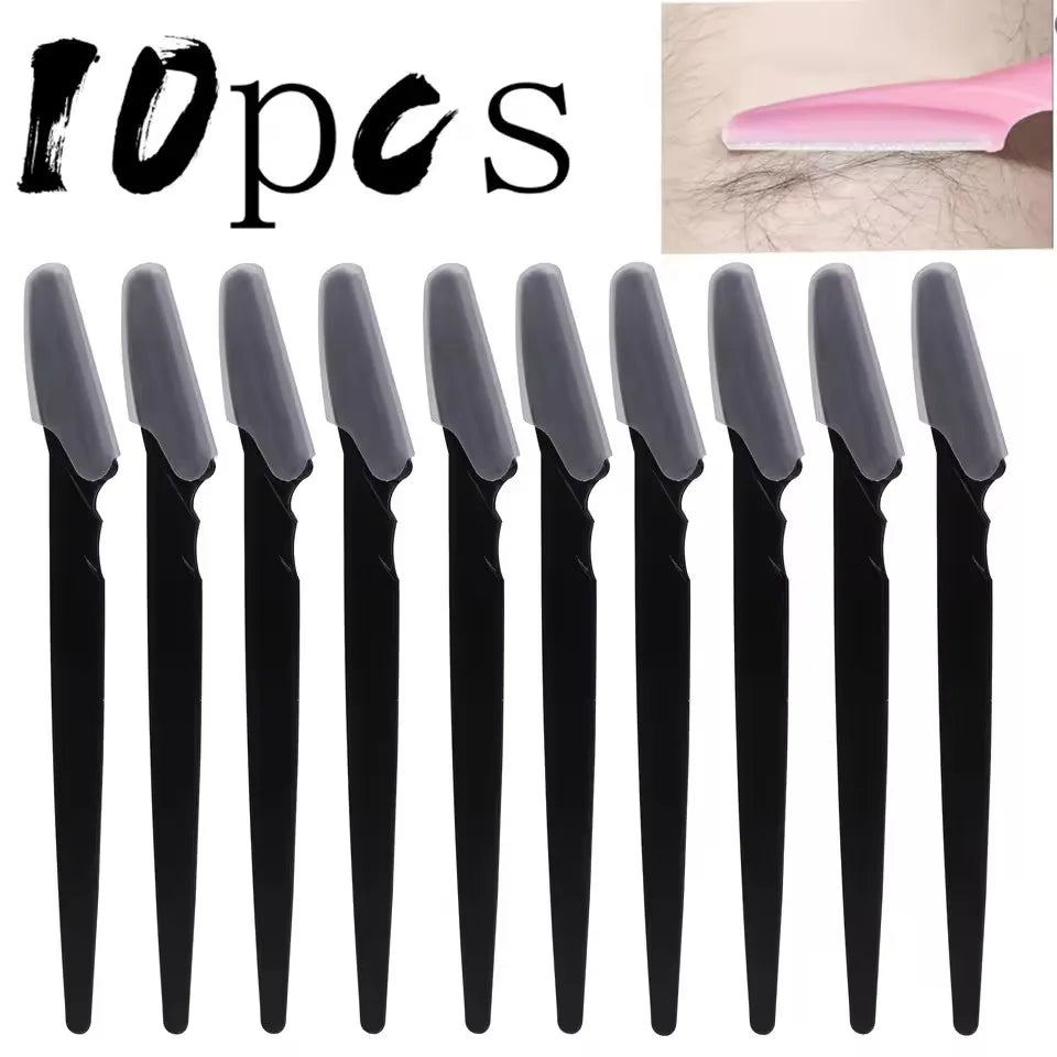 Eyebrow Razor with Protective Cover – Easy Facial Hair Trimmer