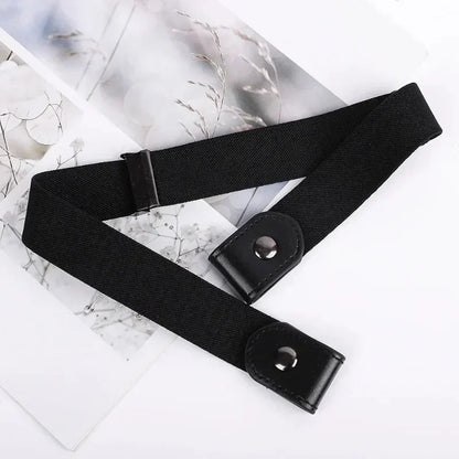 Buckle Free Belt Adjustable Elastic Waist Belt for Jeans and Pants