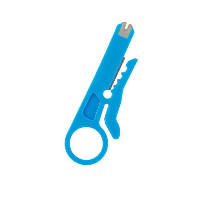 Wire Stripper Tool with Cable Cutter and Punch Down Function