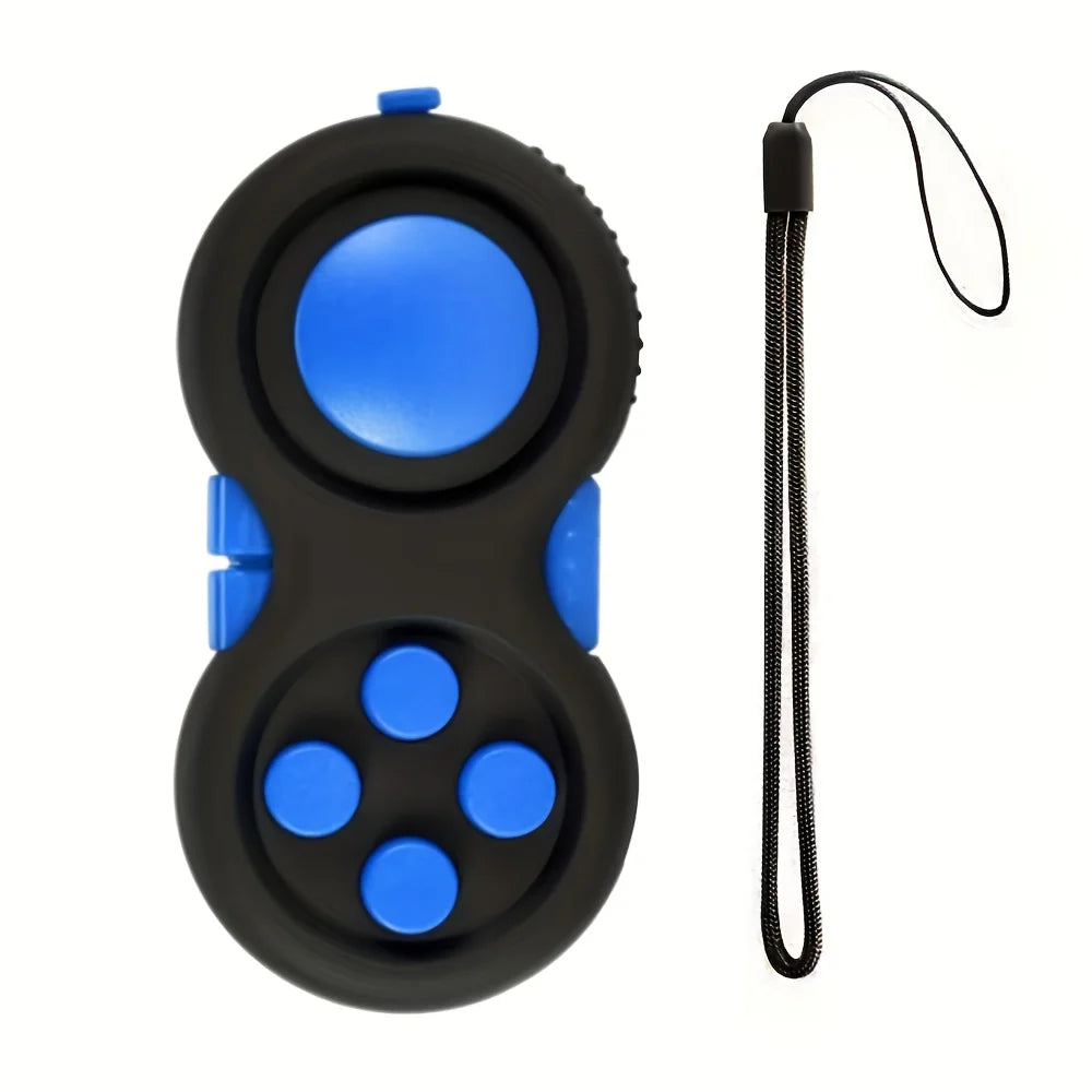 Fidget Pad – 8-in-1 Handheld Sensory Fidget Toy