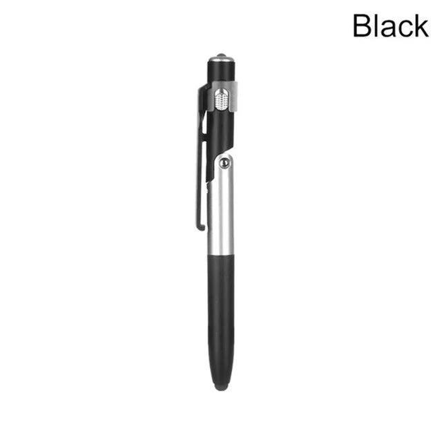 Multifunction Ballpoint Pen with LED Light and Phone Holder