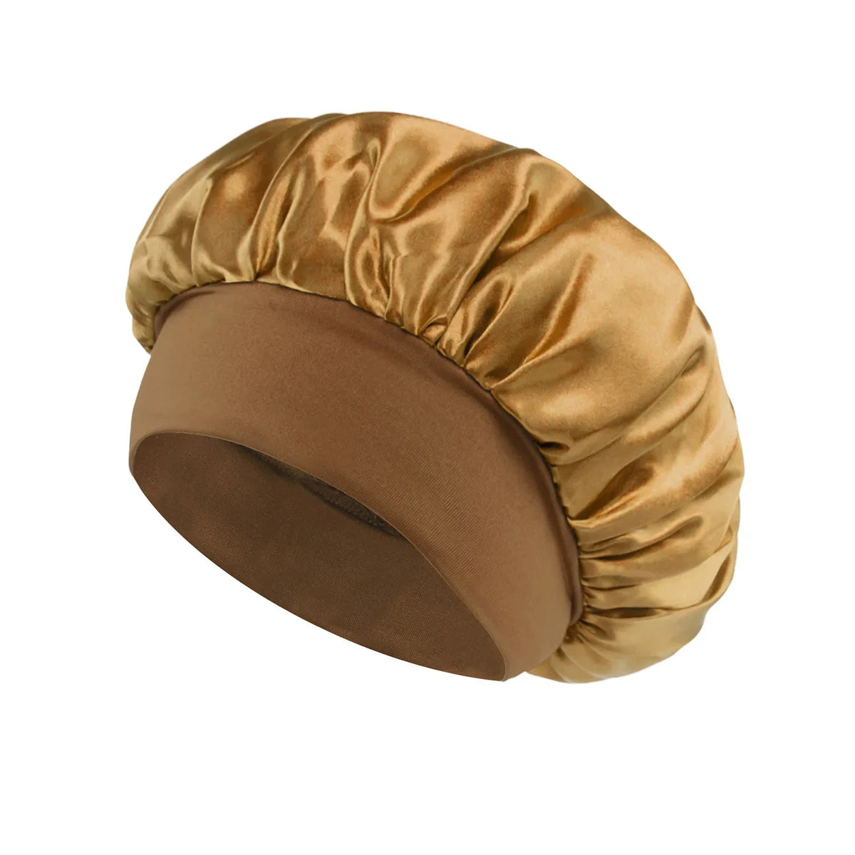 Satin Hair Bonnet for Sleeping – Large Silk Lined Hair Wrap Cap