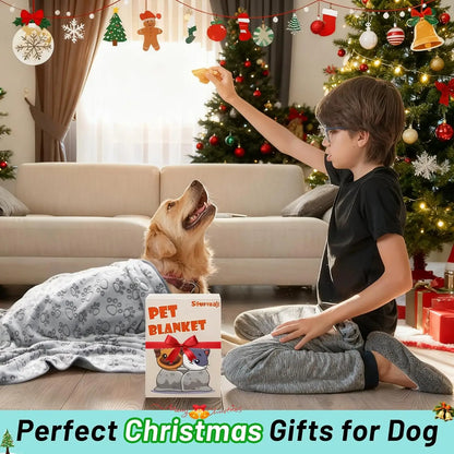 Dog Blanket – Soft Washable Pet Blanket for Dogs, Puppies & Cats