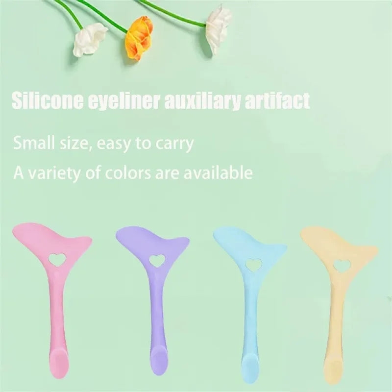 Eyeliner Stencil – Reusable Silicone Winged Eyeliner Makeup Tool