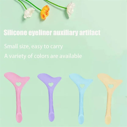 Eyeliner Stencil – Reusable Silicone Winged Eyeliner Makeup Tool
