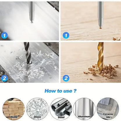 Automatic Center Punch – Spring Loaded Hole Marker for Wood & Metal