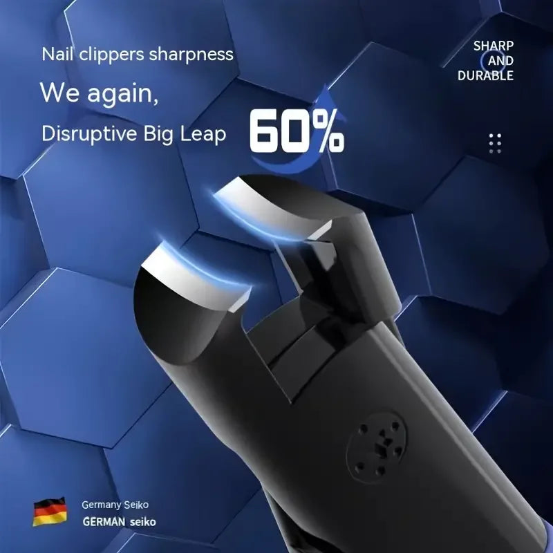 Toenail Clippers for Thick Nails – Wide Opening Carbon Steel Trimmer