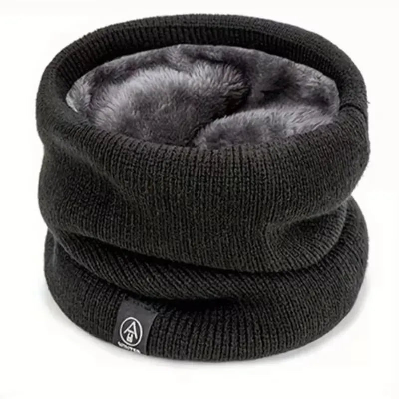 Knitted Neck Warmer for Winter Running Hiking and Outdoor Sports