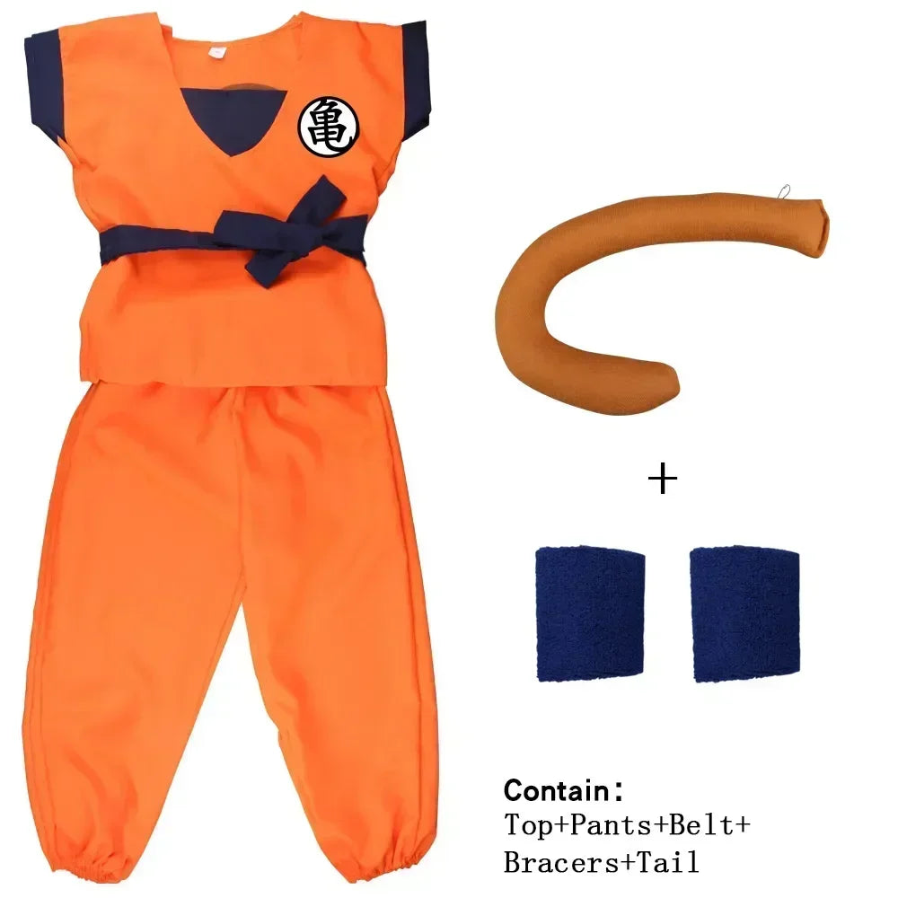 Anime Martial Arts Costume – Kids & Adult Cosplay Outfit