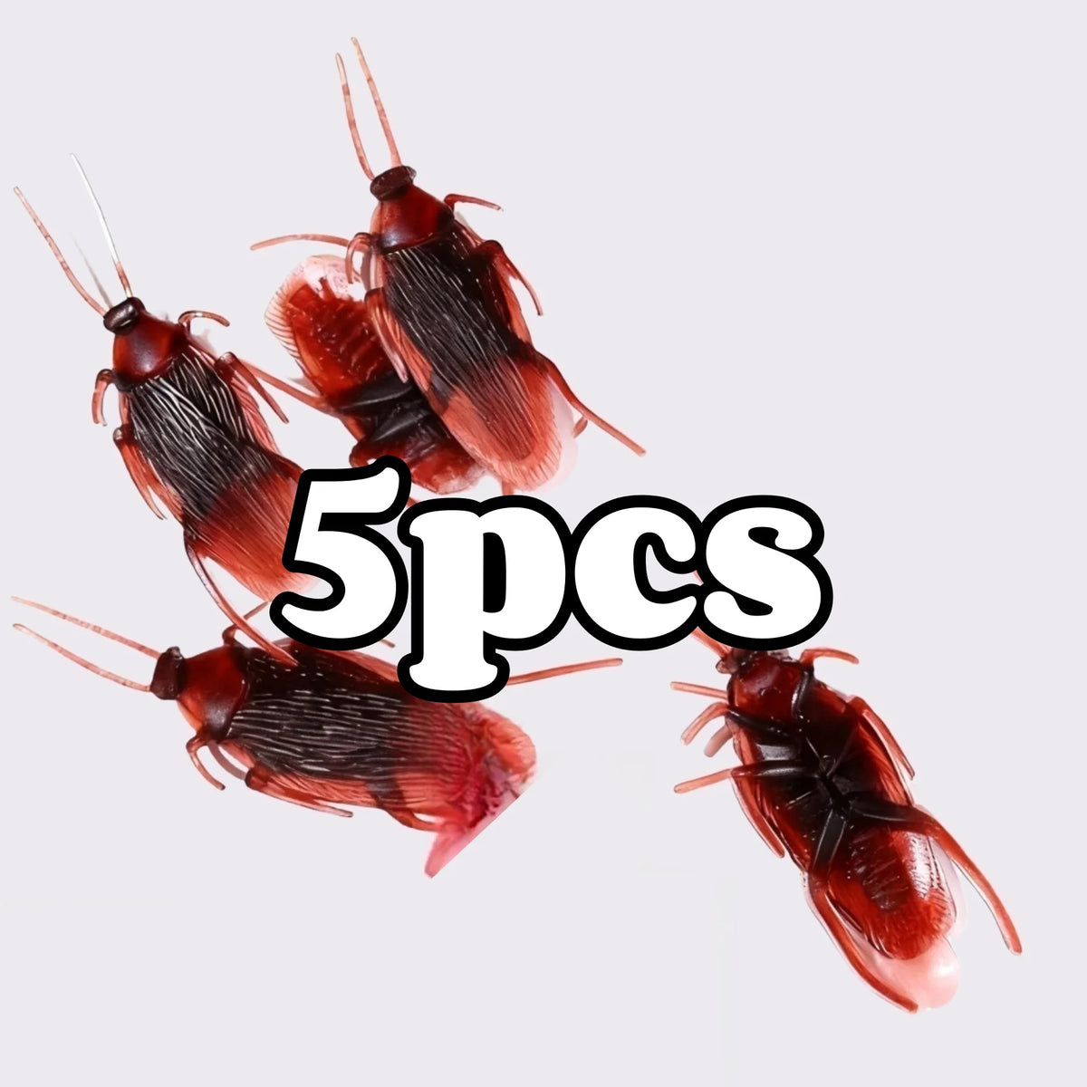 Fake Cockroach Toy – Realistic Prank Insect 50-Piece Set