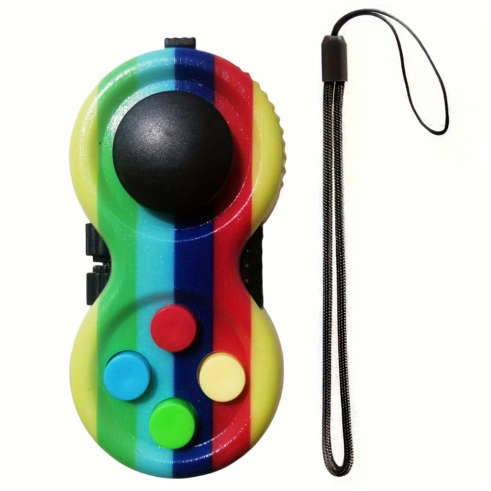 Fidget Pad – 8-in-1 Handheld Sensory Fidget Toy
