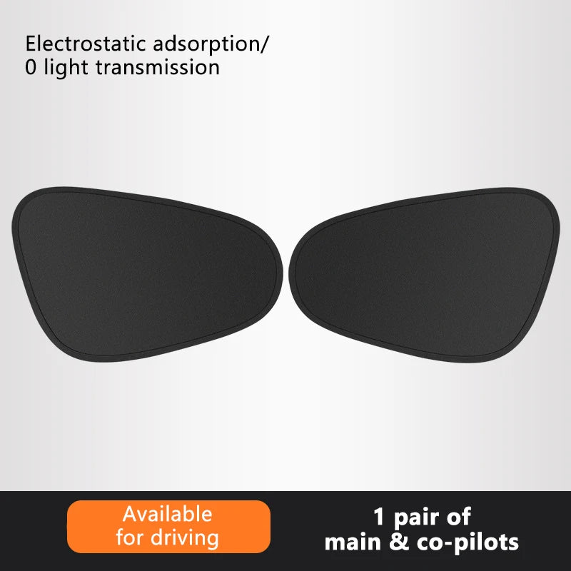 Car Window Sun Shade – Electrostatic Side Window UV Protection
