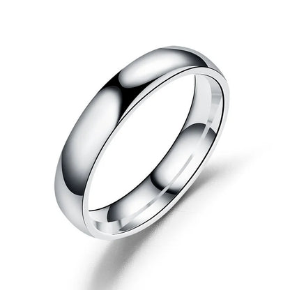 6mm Stainless Steel Wedding Band for Men and Women