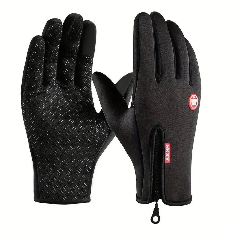 Winter Cycling Gloves for Men – Thermal Anti-Slip Bike Gloves