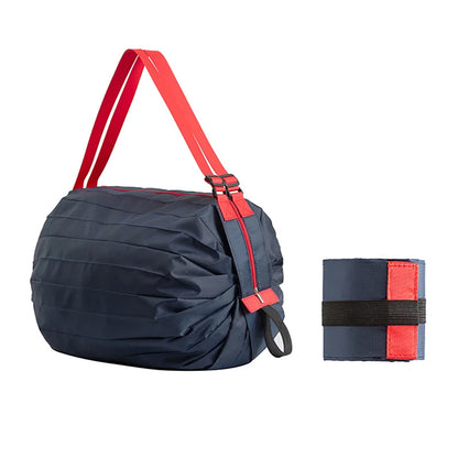 Foldable Shopping Bag Large Capacity Reusable Nylon Travel Tote