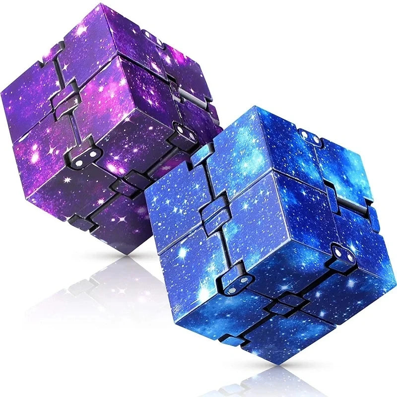 Infinity Cube Fidget Toy Folding Flip Puzzle for Teens and Adults