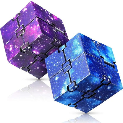 Infinity Cube Fidget Toy Folding Flip Puzzle for Teens and Adults