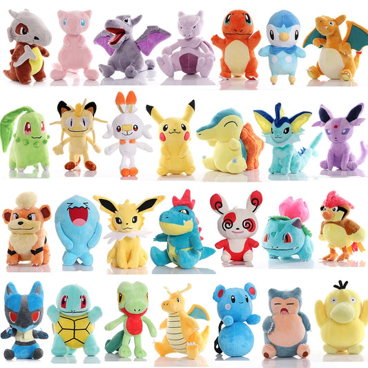 Character Plush Toy 20cm, Cute Soft Cartoon Stuffed Doll