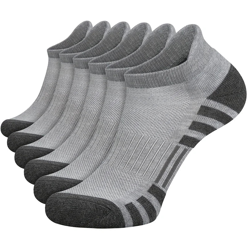 12 Pairs Men's Breathable Mesh Socks – Low Cut Sports & Casual Socks