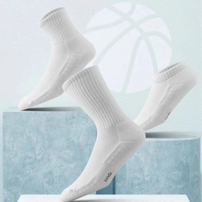 Men’s Sports Socks – Cushioned Breathable Running Socks