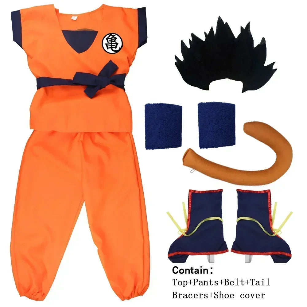 Anime Martial Arts Costume – Kids & Adult Cosplay Outfit