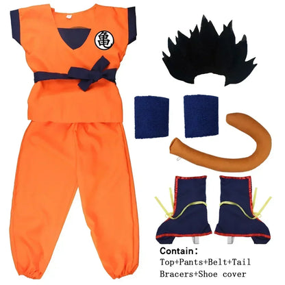 Anime Martial Arts Costume – Kids & Adult Cosplay Outfit
