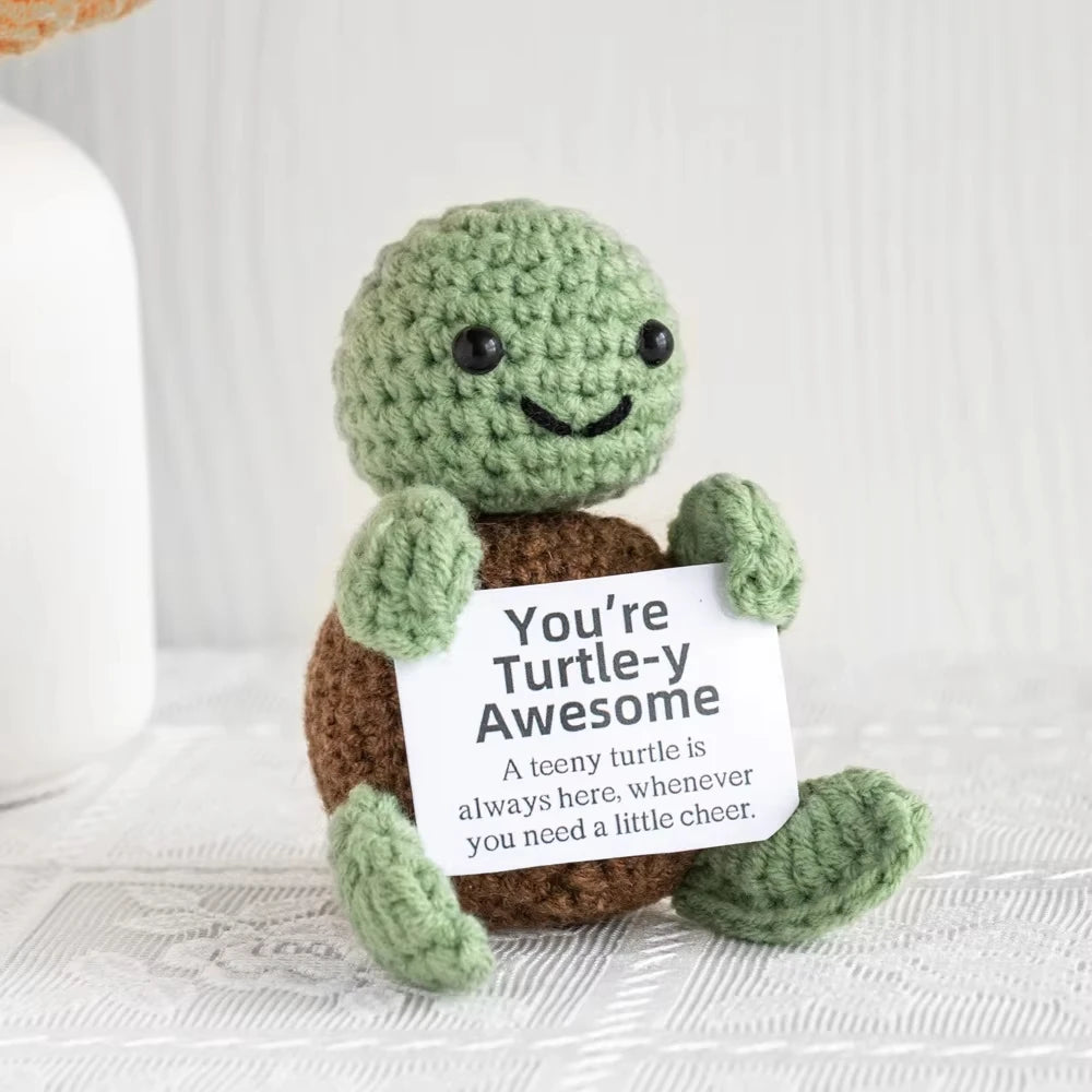Crochet Plush Doll Potato Hug Pocket Mini Handmade Gift