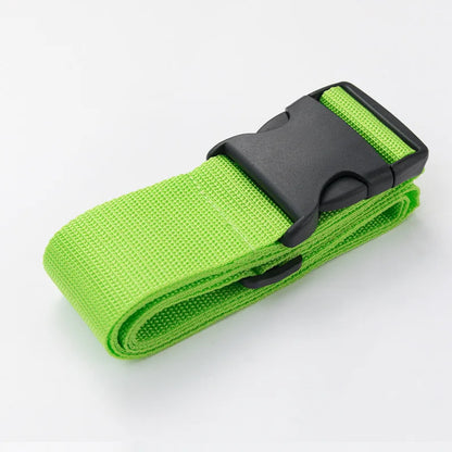 Adjustable Luggage Strap 2m Suitcase Belt with Secure Buckle