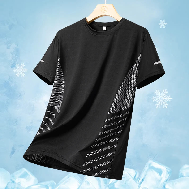 Men's Running Shirt – Quick Dry Breathable Sports T-Shirt