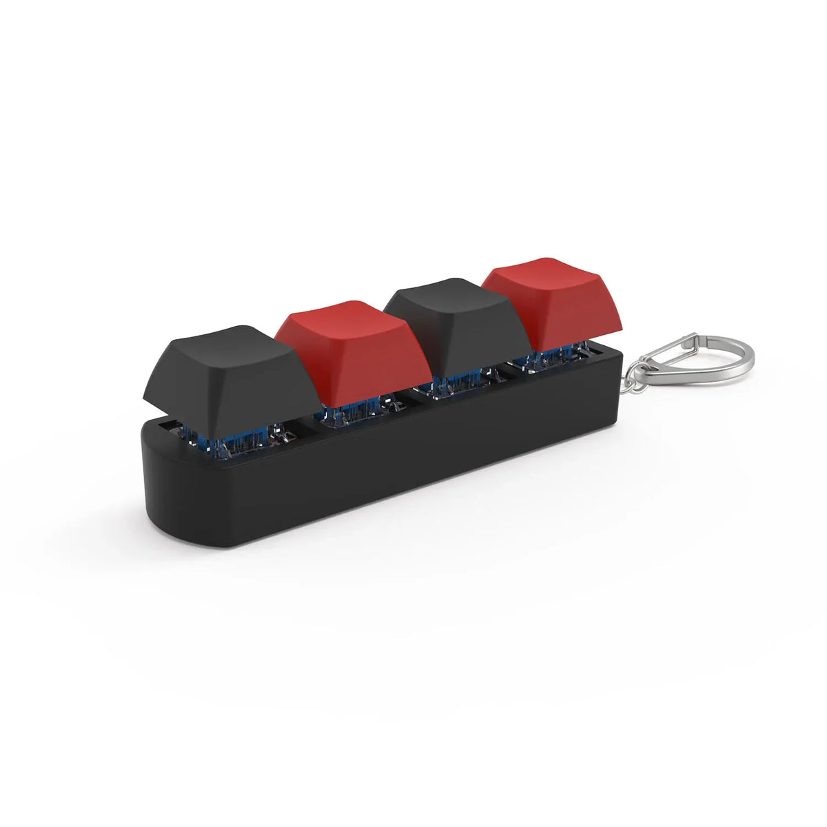 Keyboard Fidget Toy – 4 Key Mechanical Keychain Fidget