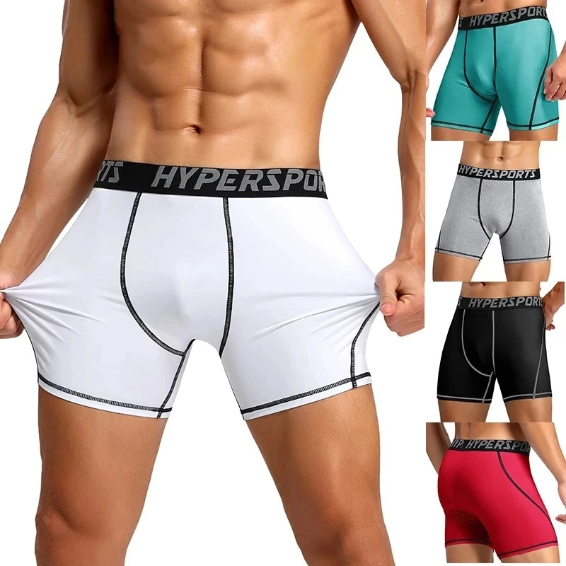 Men's Compression Shorts for Running Gym Workout and Training