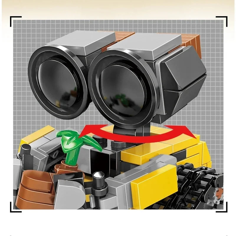 Mini Robot Building Blocks – DIY Bricks Creative Model Kit
