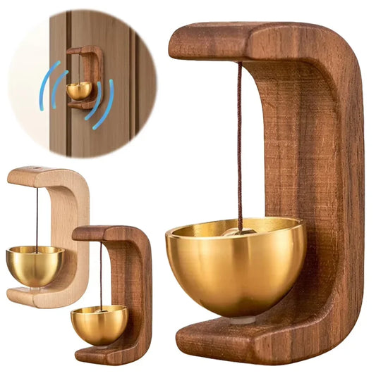 Wooden Wind Chimes Hanging Decor for Home Doorway & Entrance